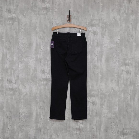 Gloria Vanderbilt Straight Leg Mid Rise Jeans, 6 - Picture 2 of 4